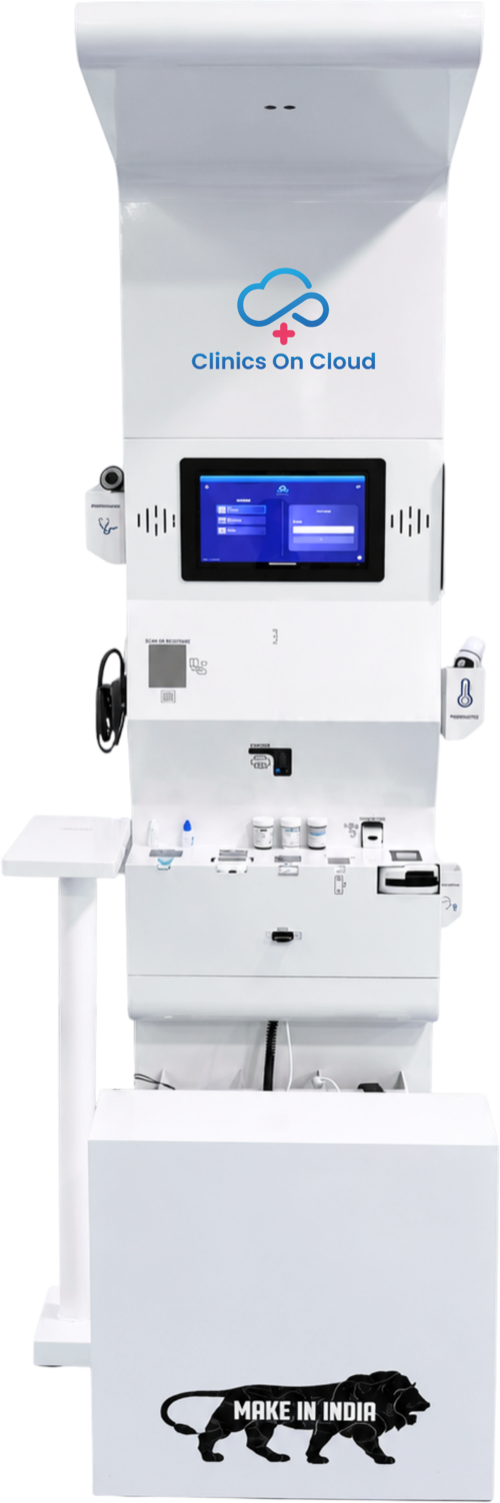 A Clinics On Cloud health kiosk